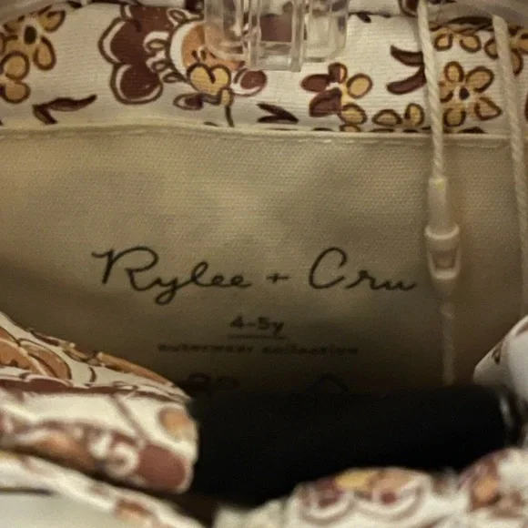 Rylee + Cru Parka Ski Jacket in Magnolia NWT with Removable Hood size 4-5Y - Picture 7 of 12